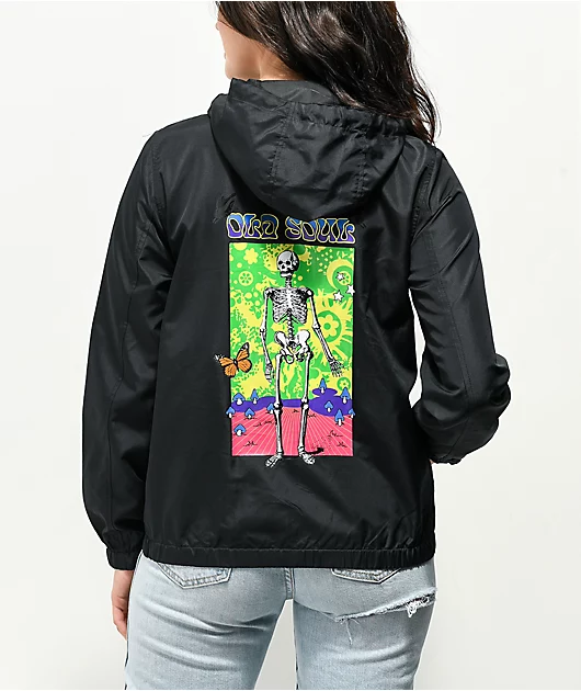 Empyre Kamryn Old Soul Black Windbreaker Jacket