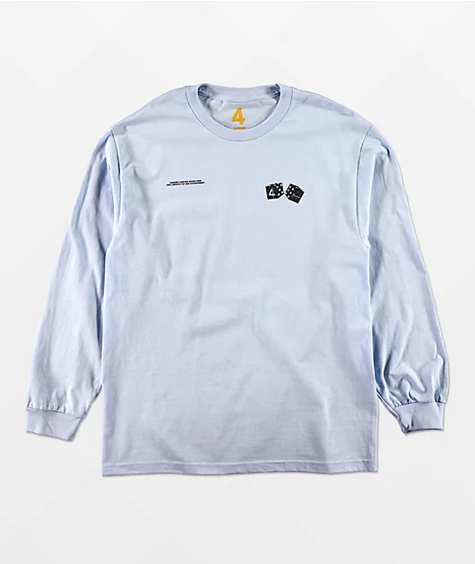 4Hunnid Roll The Dice Blue Long Sleeve T-Shirt