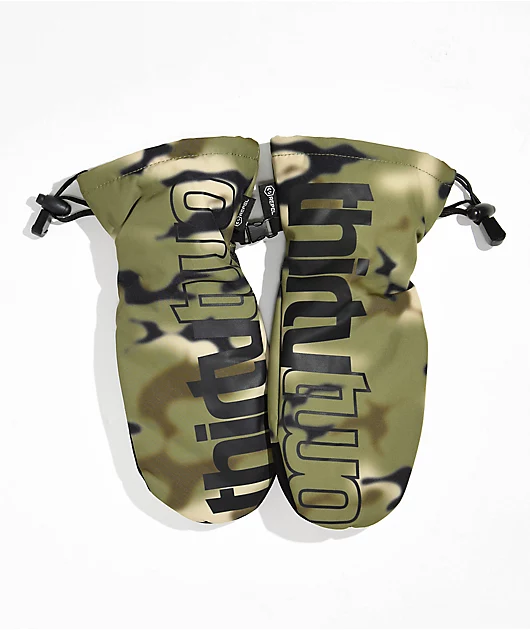 ThirtyTwo Corp Camo Snowboard Mittens