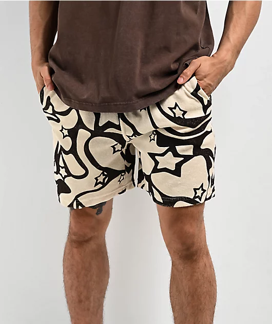72417-a.lab-cruise-natural-brown-terry-sweat-shorts-3.webp A.LAB Cruise Natural & Brown Terry Sweat Shorts