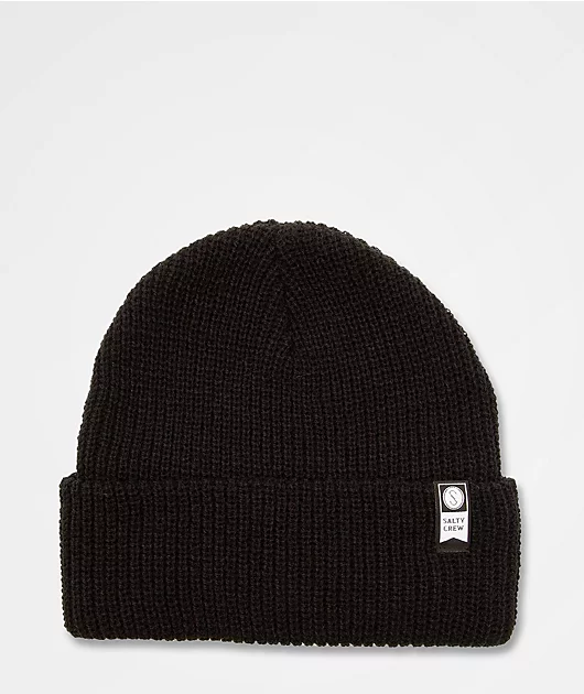 Salty Crew Alpha Black Beanie