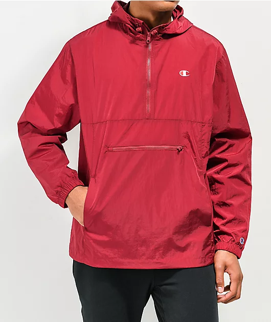 Champion Packable Cranberry Anorak Jacket