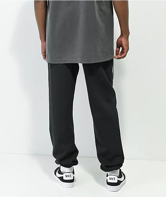 Broken Promises x Junji Ito I Don't Care Black Sweat Pants