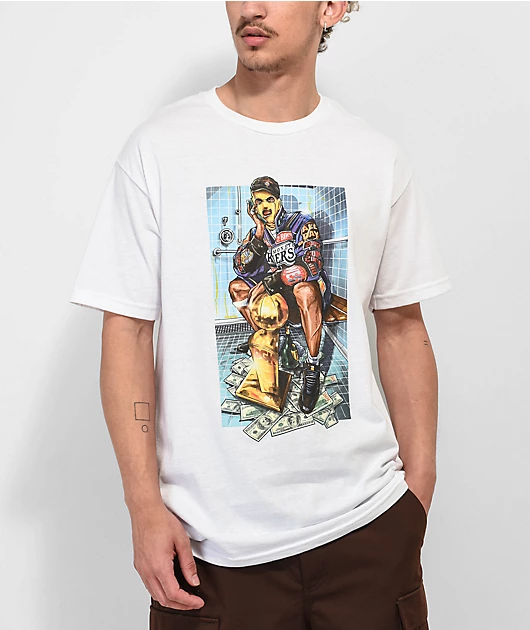 DGK Back To Back White T-Shirt