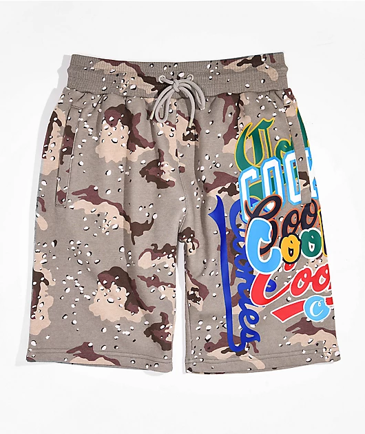 Cookies Infamous Desert Camo Sweat Shorts