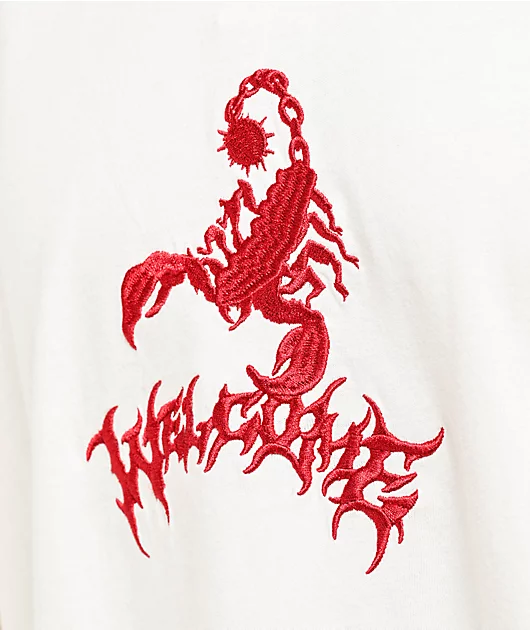 Welcome Stinger Off White Long Sleeve T-Shirt
