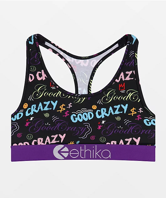 Ethika Good Crazy Vibes Sports Bra