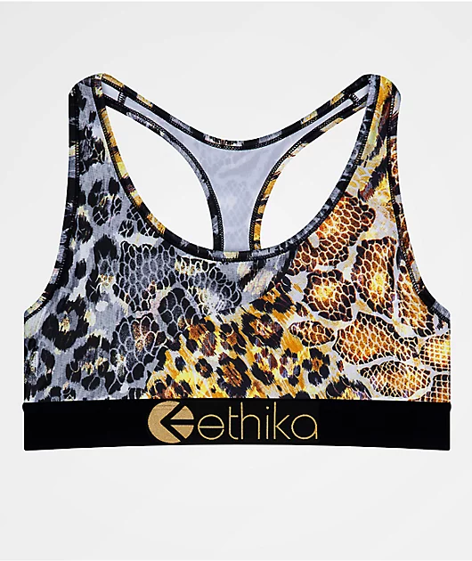 Ethika Golden Twist Sports Bra