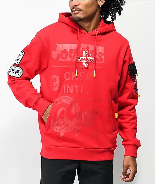Cookies Mile High Red Hoodie
