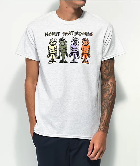 Monet Dweebz Grey T-Shirt