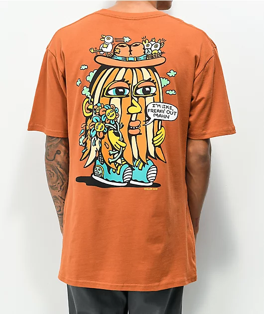 Killer Acid Freakin Out Coral T-Shirt