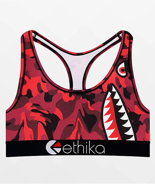 Ethika Bomber Stealth Drip Sports Bra