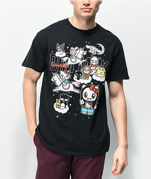 Dim Mak x Hello Kitty and Friends Black T-Shirt