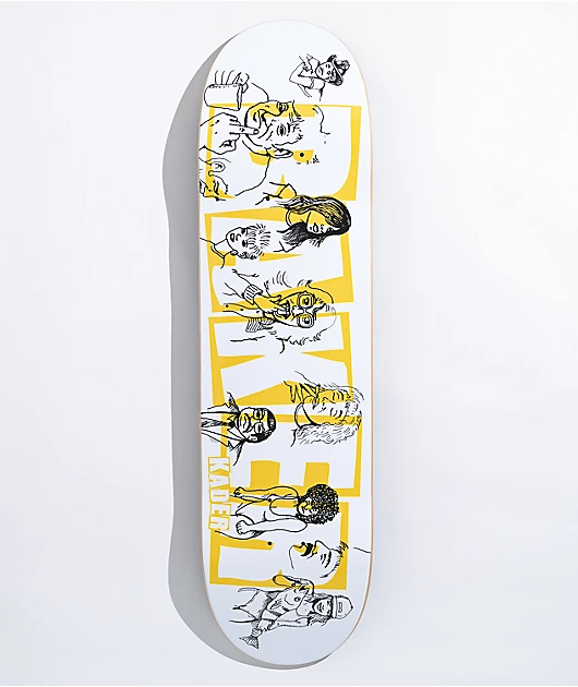 Baker Sylla Sketch Brand name 8.38\" Skateboard Deck