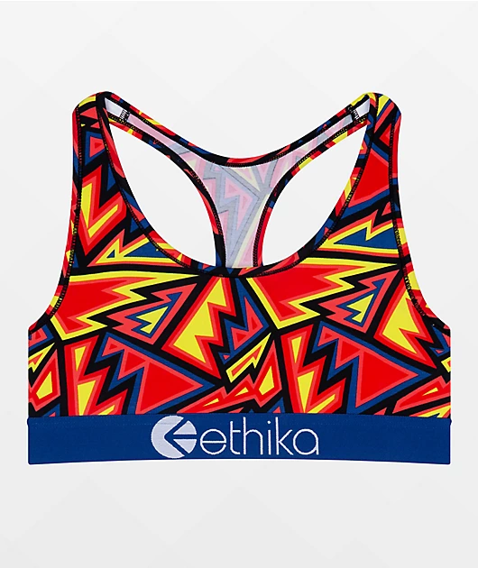 Ethika Abstract Range Sports Bra