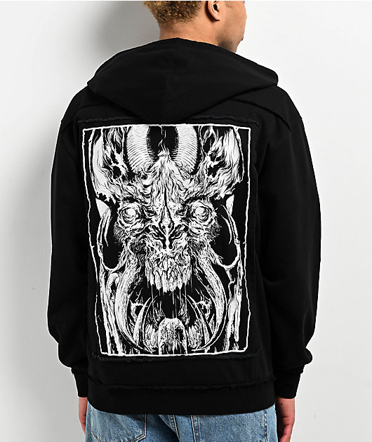 Santa Cruz Winkowski Primeval Black Zip Hoodie