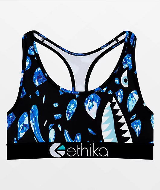Ethika Bomber Diamond Drip Sports Bra