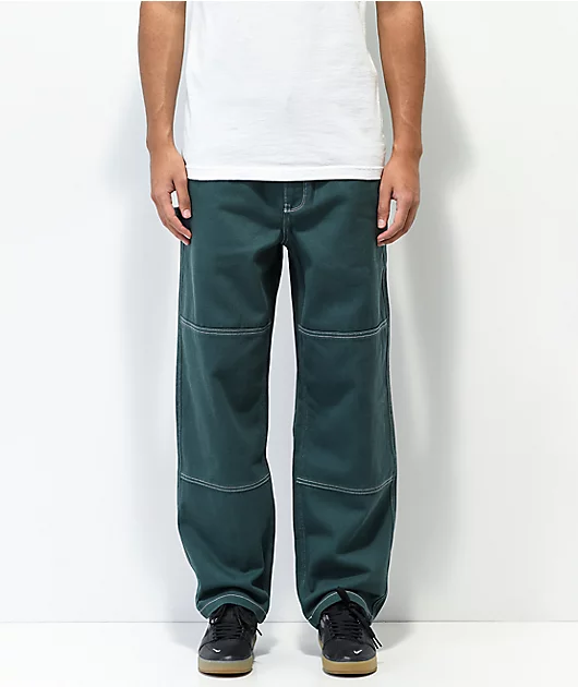 Empyre Emerald Green Carpenter Skate Jeans