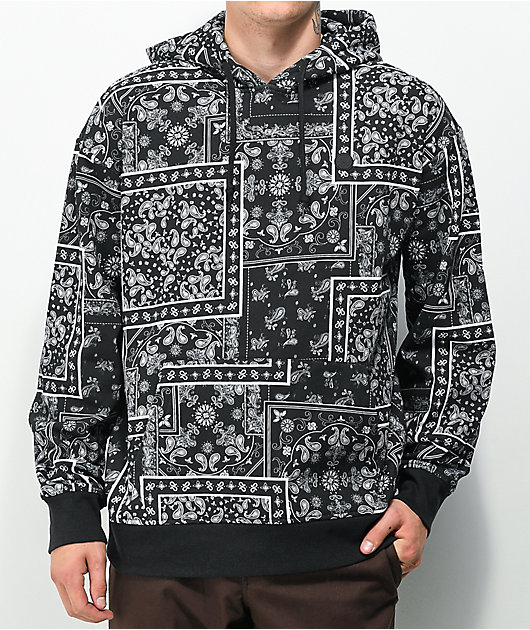 Ninth Hall Bandana Black Hoodie