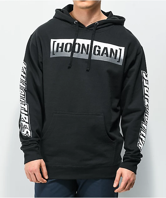 Hoonigan Censor Bar K.A.T. Black Fade Hoodie