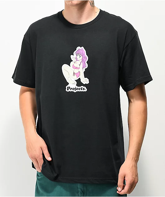 Brooklyn Projects Smoke Black T-Shirt