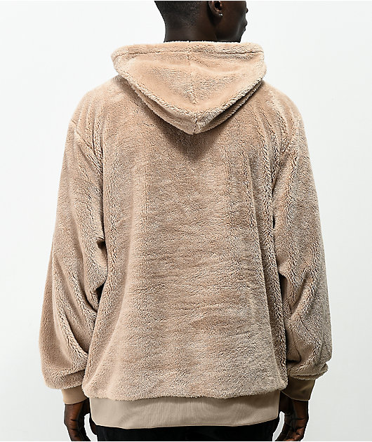 80430-ripndip-bradbury-brown-sherpa-hoodie-2.jpg RIPNDIP Bradbury Brown Sherpa Hoodie