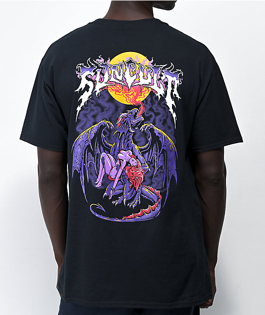 Suncult Taken Away Black T-Shirt