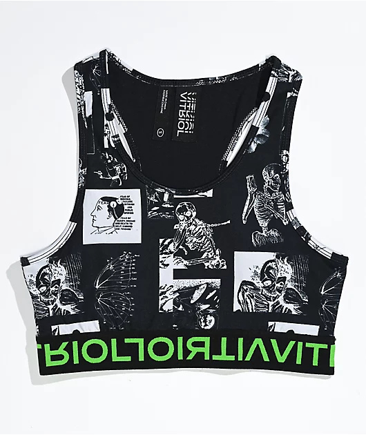 Vitriol Jill Photo Real Sports Bra