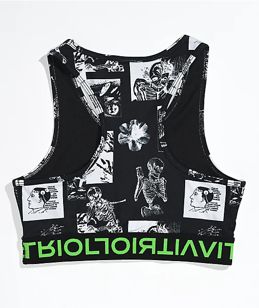 Vitriol Jill Photo Real Sports Bra