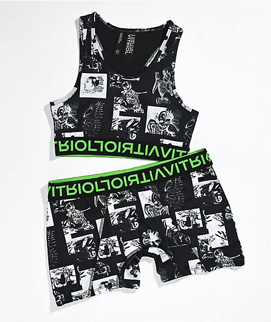 Vitriol Gilly Photo Real Boyshort Underwear