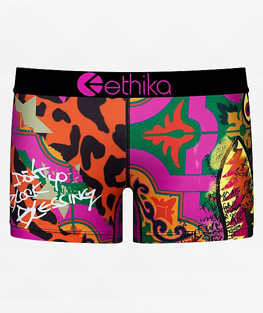 Ethika x French Montana Bomber Bronx Purple Boyshort Underwear