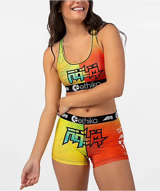 Ethika x Anuel Untouchable Sports Bra