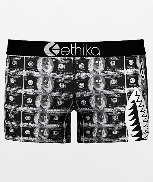 Ethika Bomber Money Plate Staple Boyshort Underwear