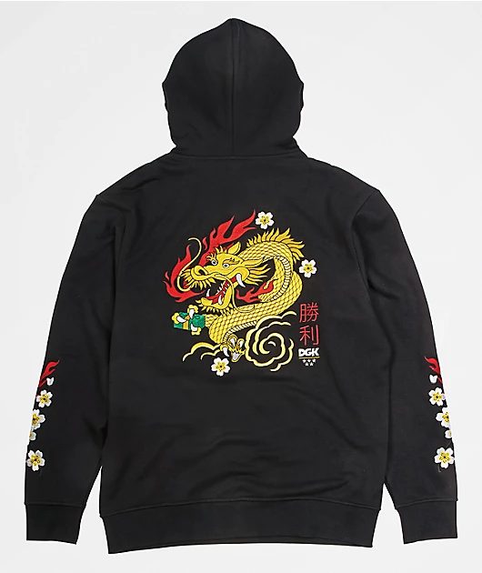 DGK Dynasty Black Hoodie