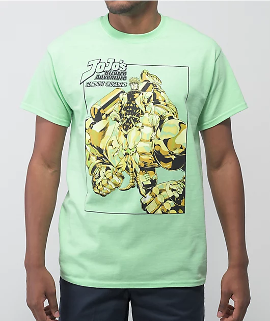 JoJos Bizarre Adventure Stardust Green T-Shirt