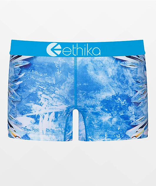 Ethika Ice Me Out Staple Blue Boyshort Underwear
