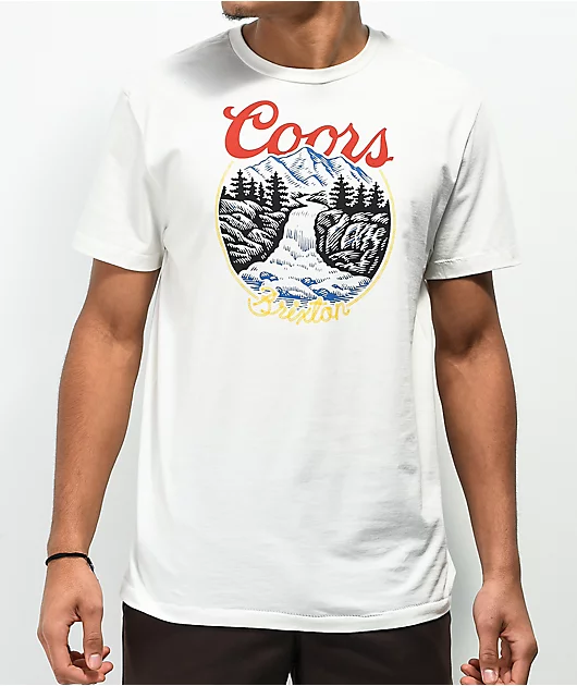 Brixton x Coors Rocky White T-Shirt