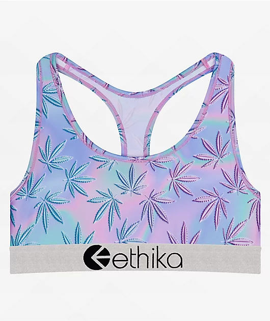 Ethika Merry Jane Blue Sports Bra