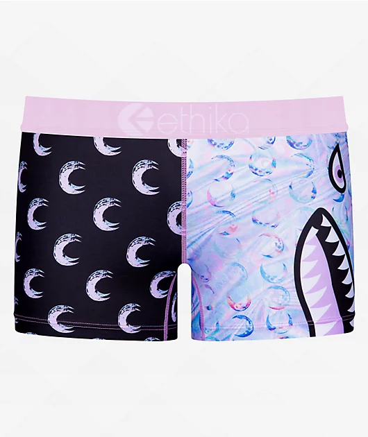 Ethika Moooon Pink Staple Boyshort Underwear