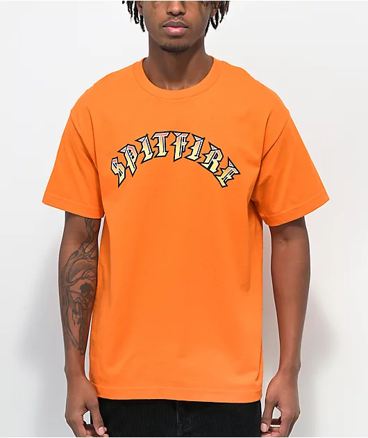 Spitfire Old 3 Orange T-Shirt