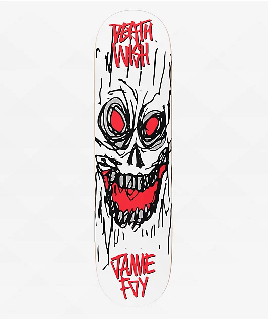 Deathwish Jamie Foy Macabre 8.25\" Skateboard Deck