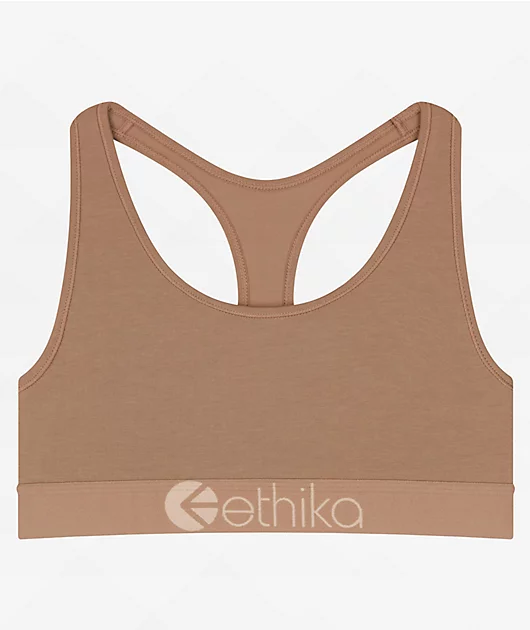 Ethika Basic Pecan Sports Bra