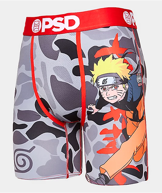 PSD x Naruto Run Camo Boxer Briefs
