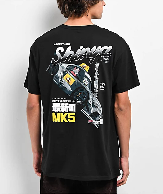 Shinya Underground Black T-Shirt