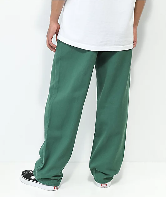 Monet Hunter Green Skate Jeans