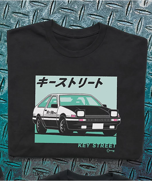 Key Street Kyuten Black T-Shirt