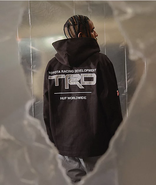 HUF x Toyota Racing Development Black Work Jacket