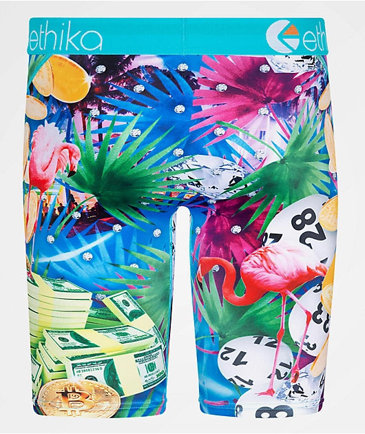 Ethika x Rick Ross Miami Ballin Blue Boxer Briefs