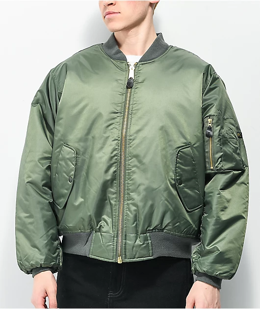 Rothco MA-1 Flight Green Bomber Jacket