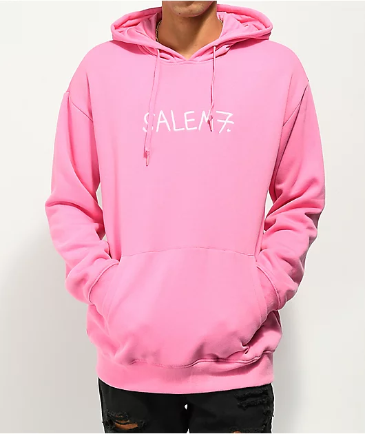 Salem7 Teddy Pink Hoodie